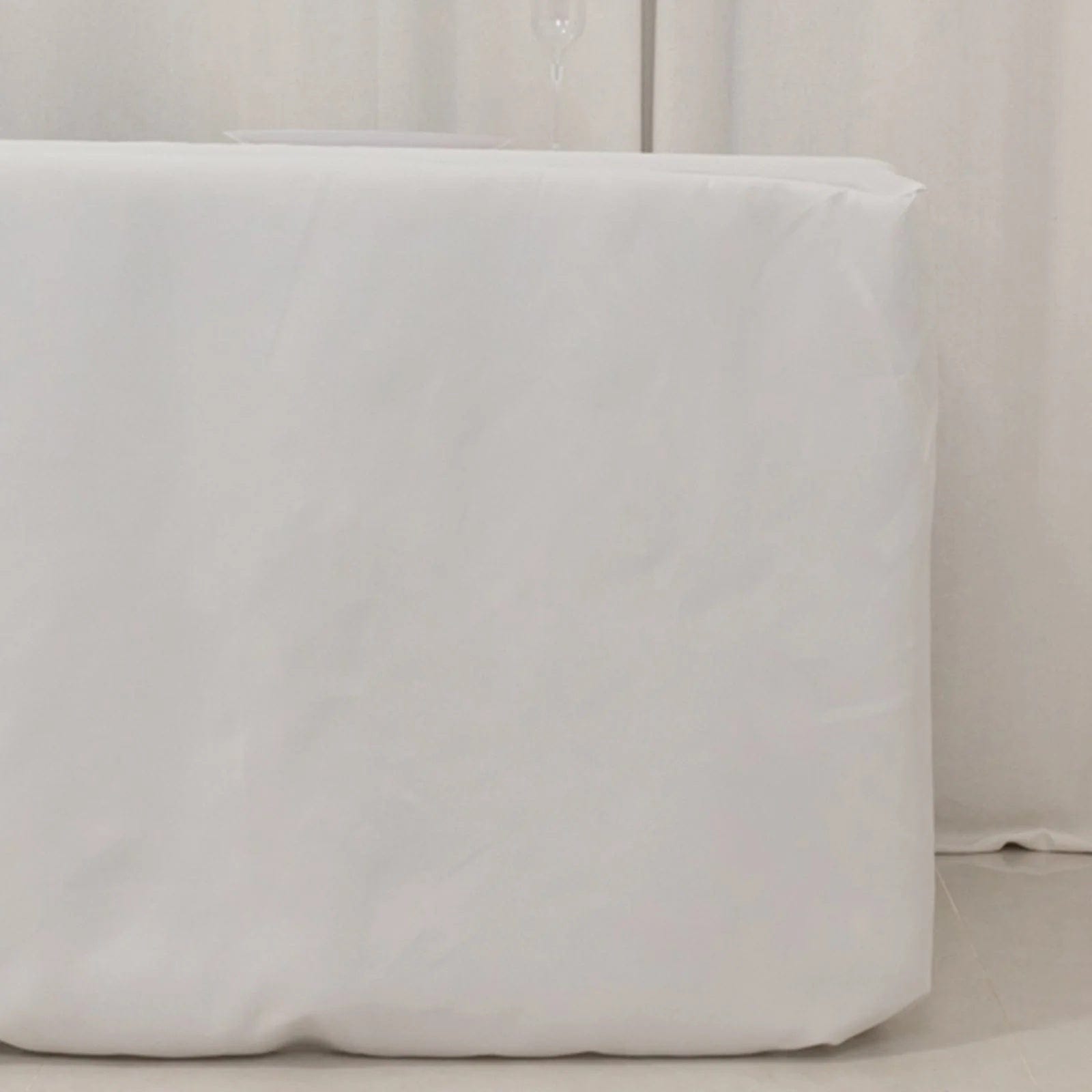 8 feet Fitted Premium Polyester Rectangle Tablecloth