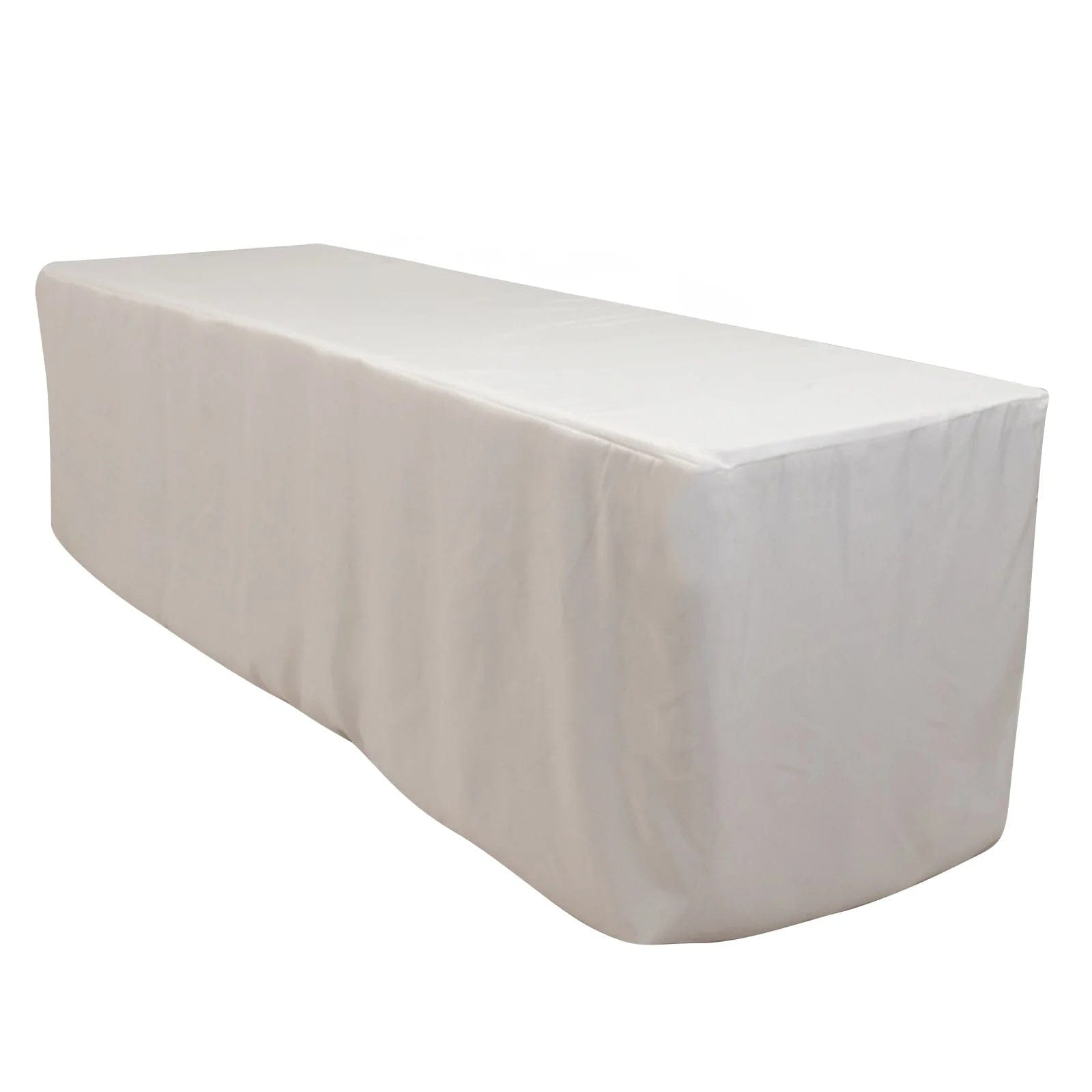 8 feet Fitted Premium Polyester Rectangle Tablecloth