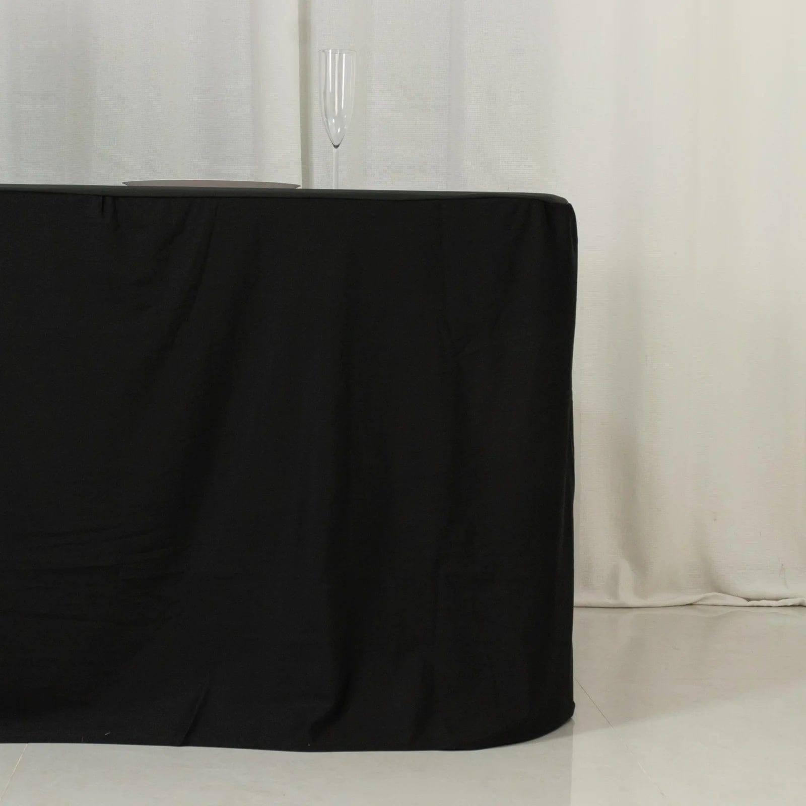 8 feet Fitted Scuba Polyester Rectangle Tablecloth