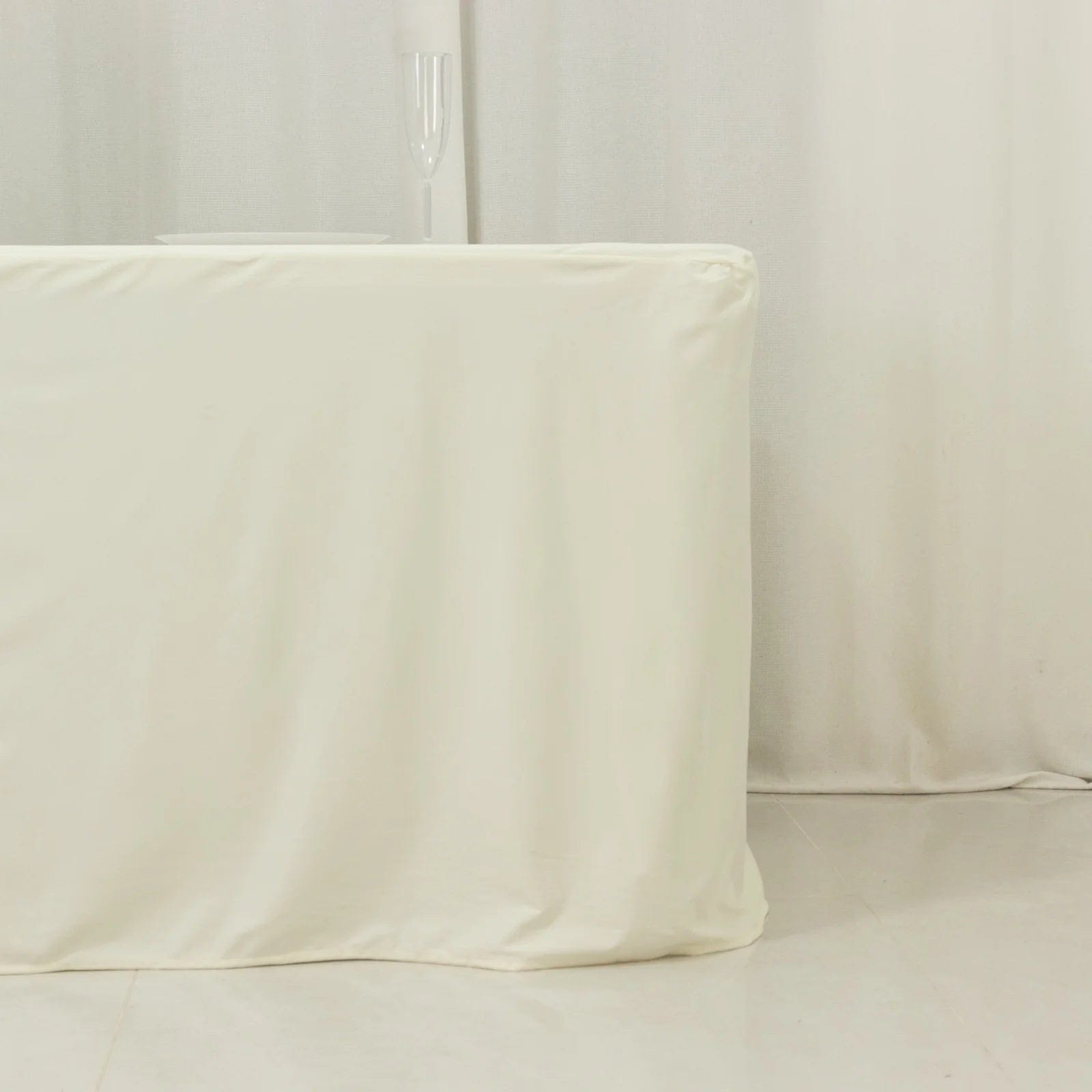 8 feet Fitted Scuba Polyester Rectangle Tablecloth