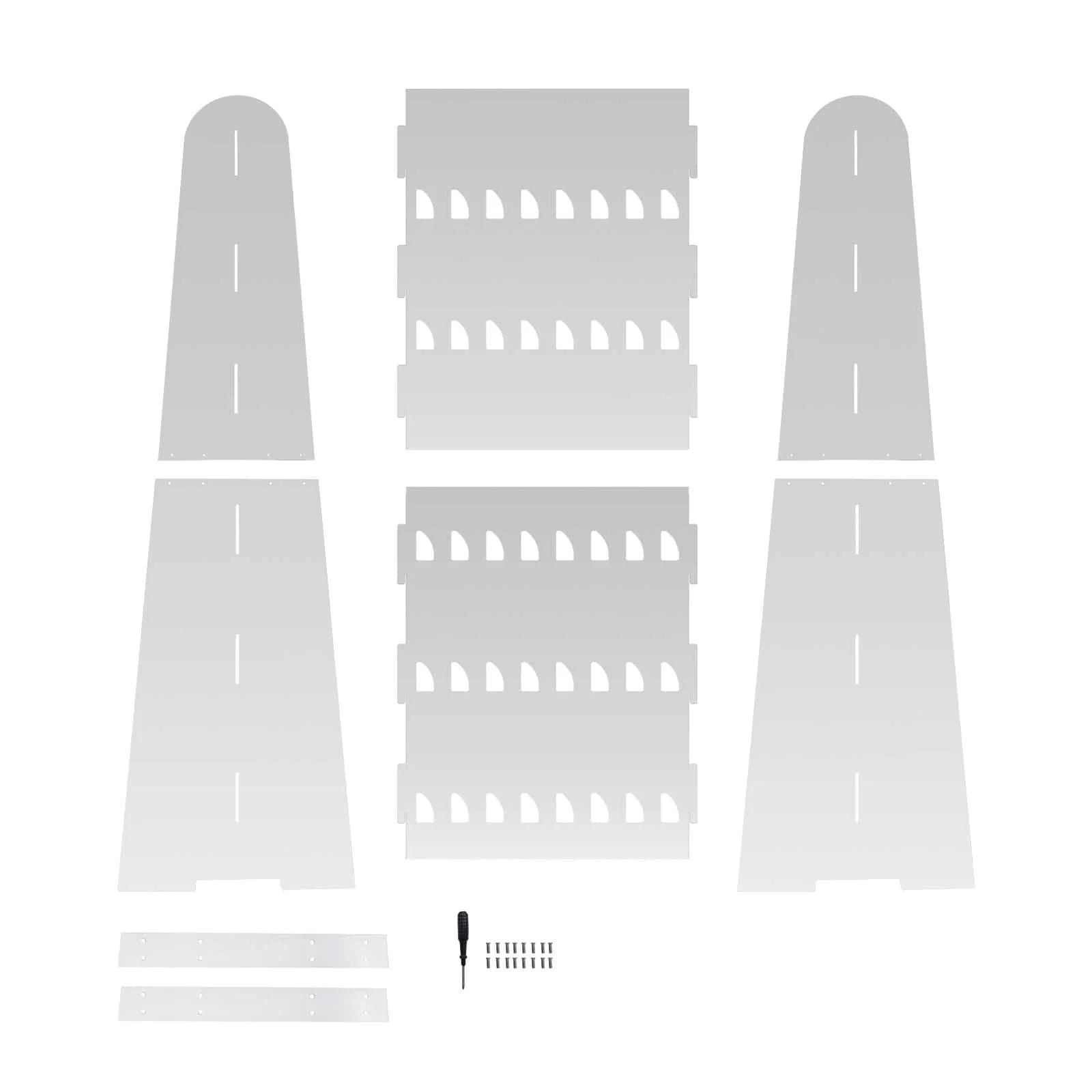 5 feet Foam 5-Tier Wine Glass Rack Champagne Flute Holder Stand