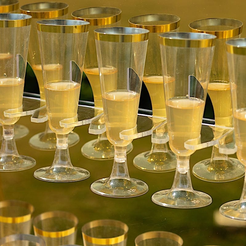 5 feet Foam 5-Tier Wine Glass Rack Champagne Flute Holder Stand