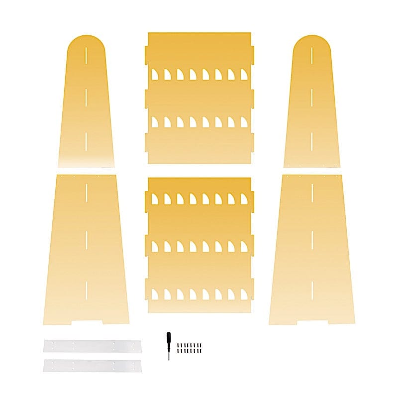 5 feet Foam 5-Tier Wine Glass Rack Champagne Flute Holder Stand