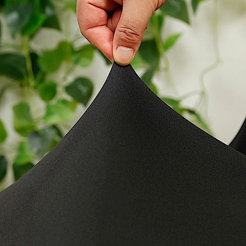 Spandex Fitted Folding with Ruched Swag Back and Foot Pockets Chair Cover
