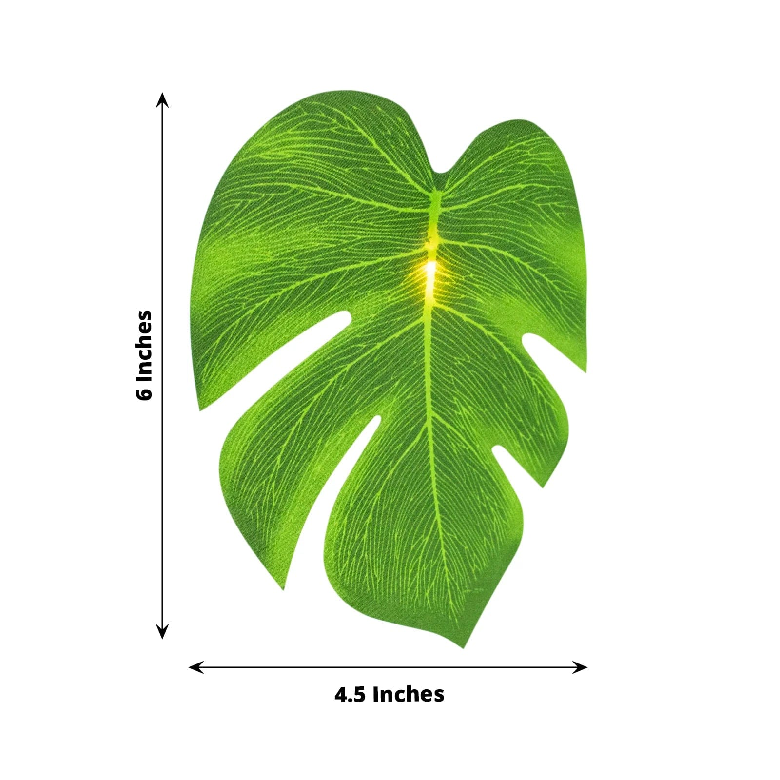 10 feet Green LED Artificial Monstera Leaves Garland String Lights