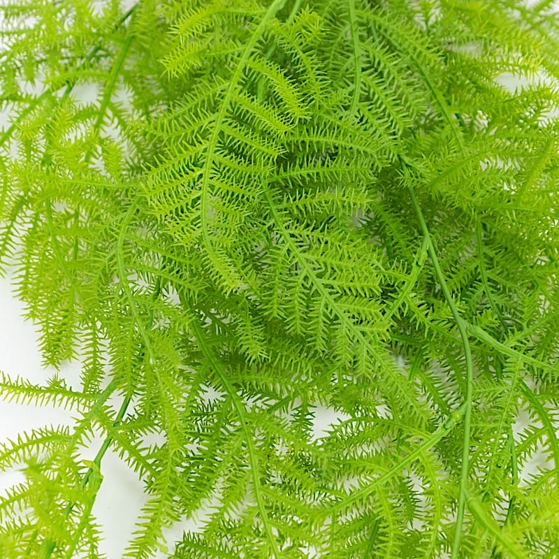 10 pack 32 in Green Artificial Hanging Fern Bushes