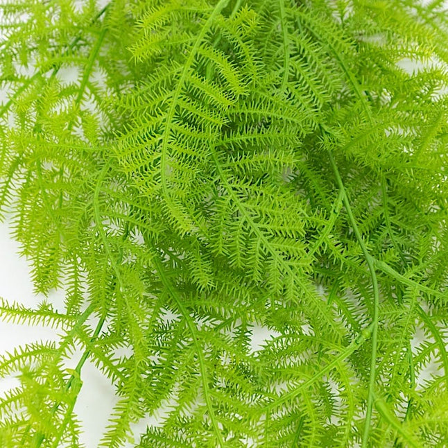10 pack 32 in Green Artificial Hanging Fern Bushes
