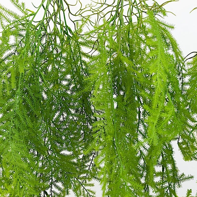 10 pack 32 in Green Artificial Hanging Fern Bushes
