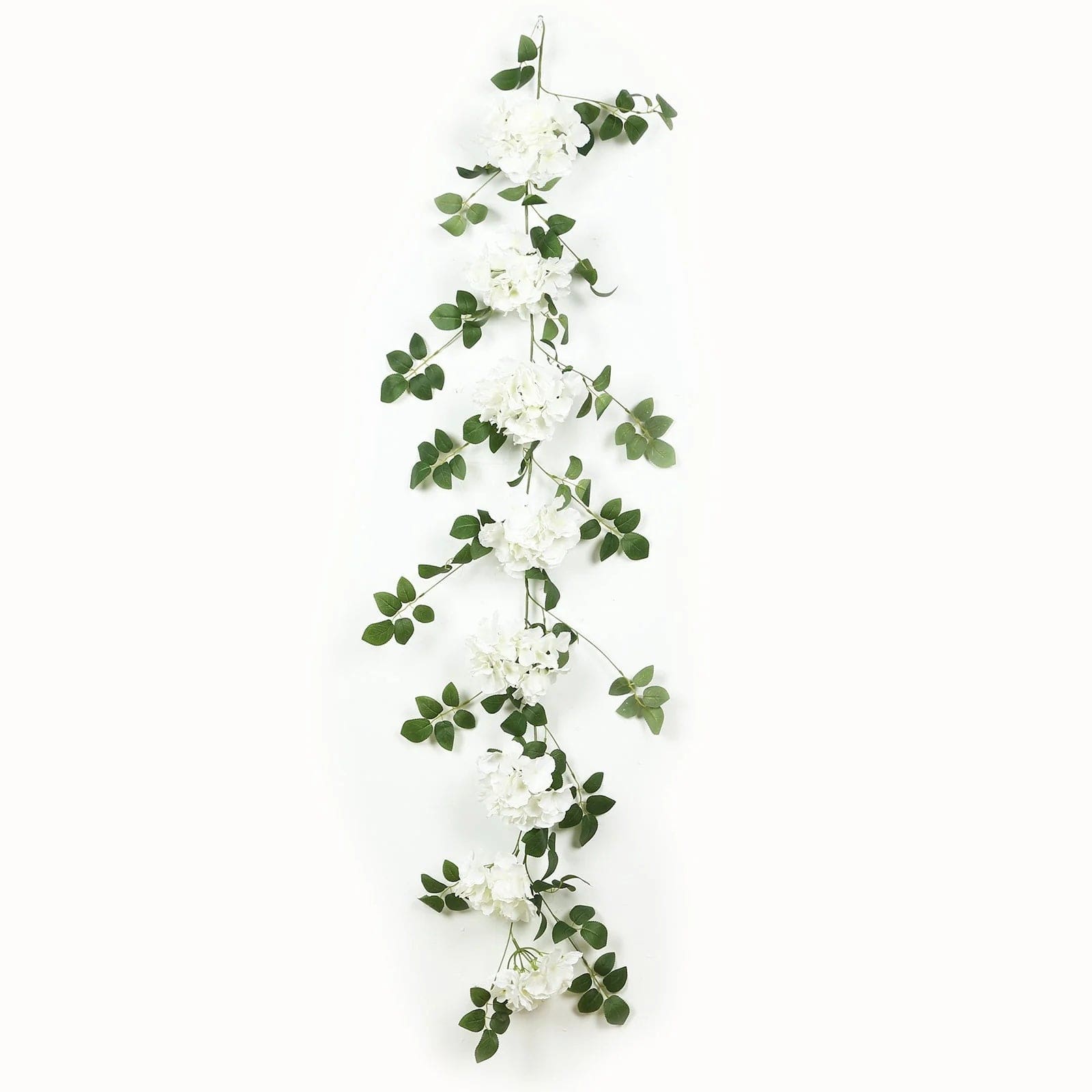 2 Silk 5.5 feet Artificial Hydrangea Flower Garlands