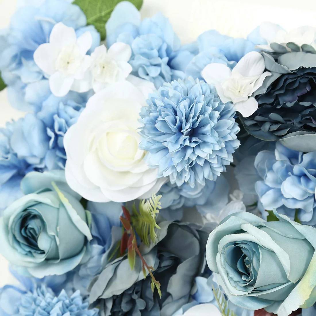 40 x 16 in Pre-Arranged Artificial Floral Runner Assorted Silk Flowers