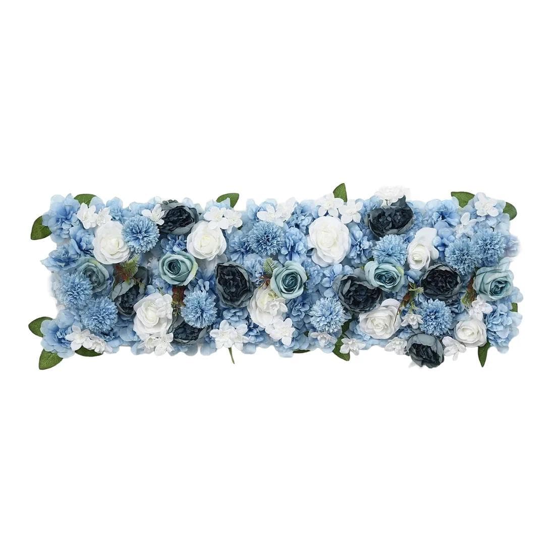 40 x 16 in Pre-Arranged Artificial Floral Runner Assorted Silk Flowers