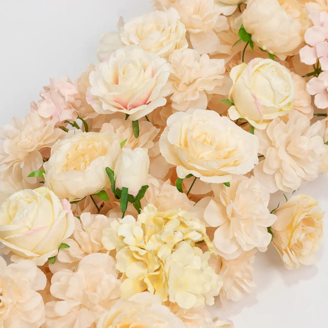 40 x 16 in Pre-Arranged Silk Flower Runner Assorted Artificial Flowers