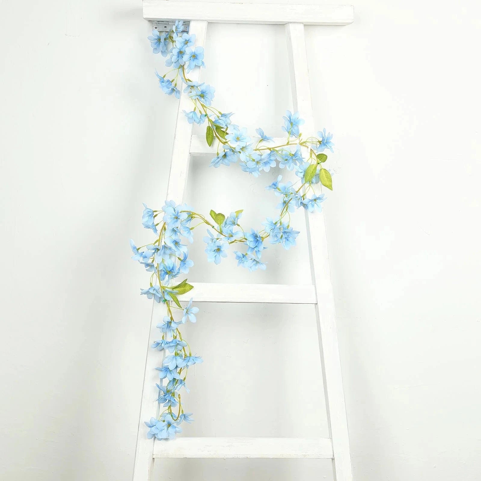 6 feet Jasmine Design Silk Flower Garland Vine Light