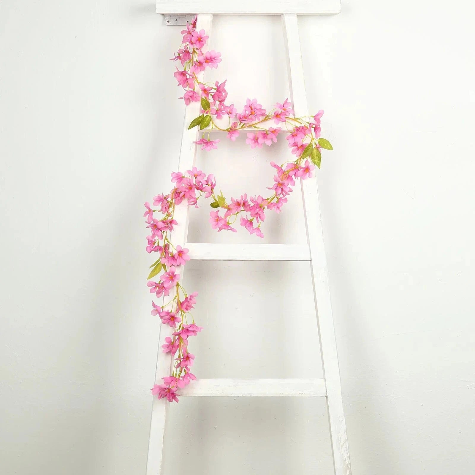 6 feet Jasmine Design Silk Flower Garland Vine Light
