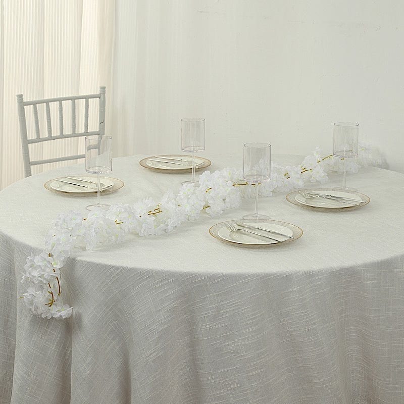 6 feet Pink LED Artificial Cherry Blossom Garland Fairy Lights