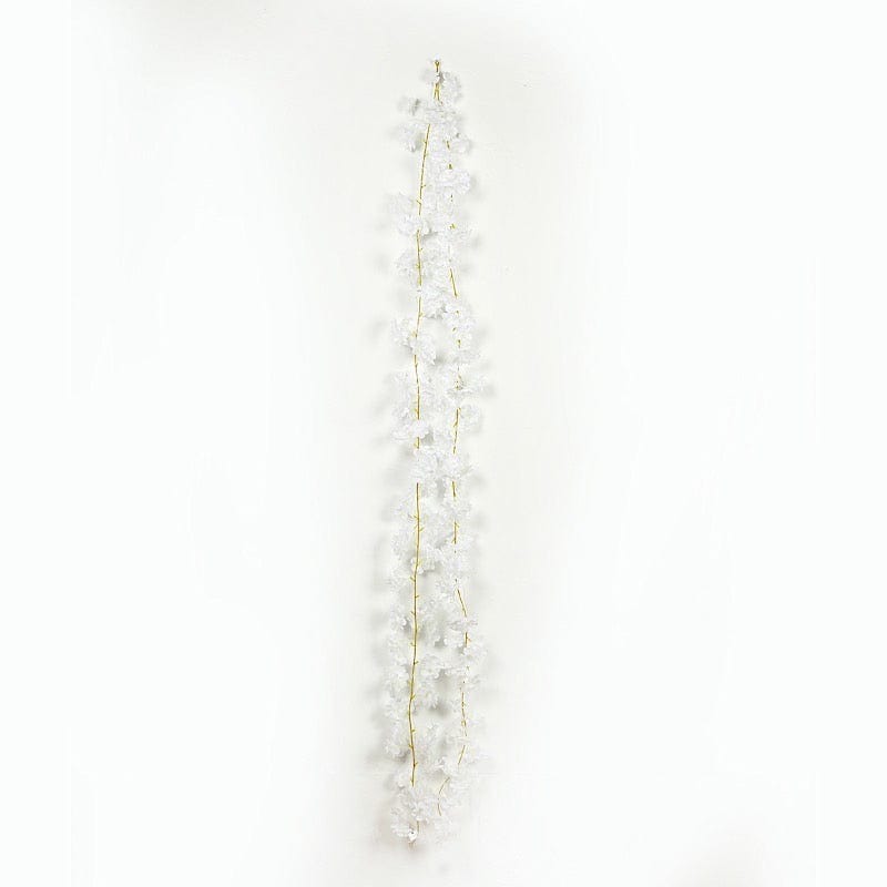 6 feet Pink LED Artificial Cherry Blossom Garland Fairy Lights