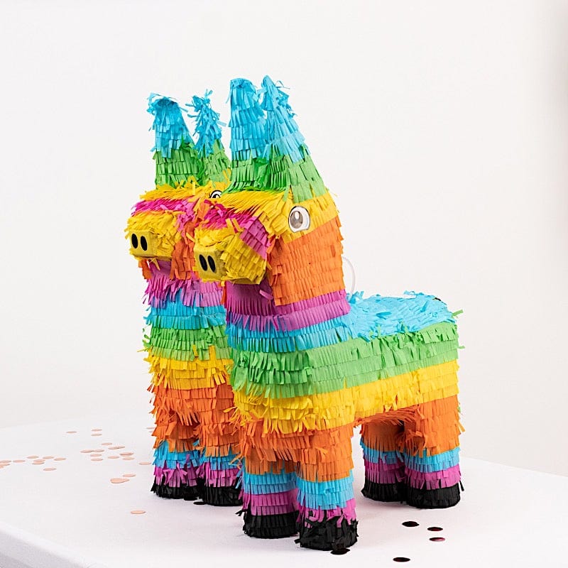 16x22 in Assorted Paper Donkey Pinatas for Fiesta Party Decorations