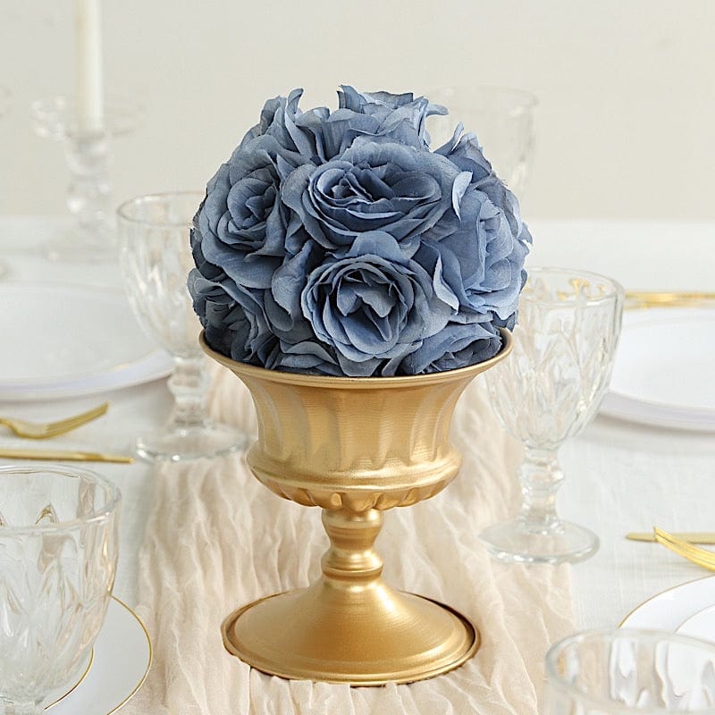 2 pcs 7 in wide Roses Kissing Flower Balls