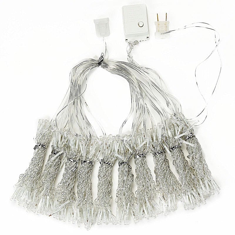 10 feet x 20 feet LED Curtain Fairy String Lights