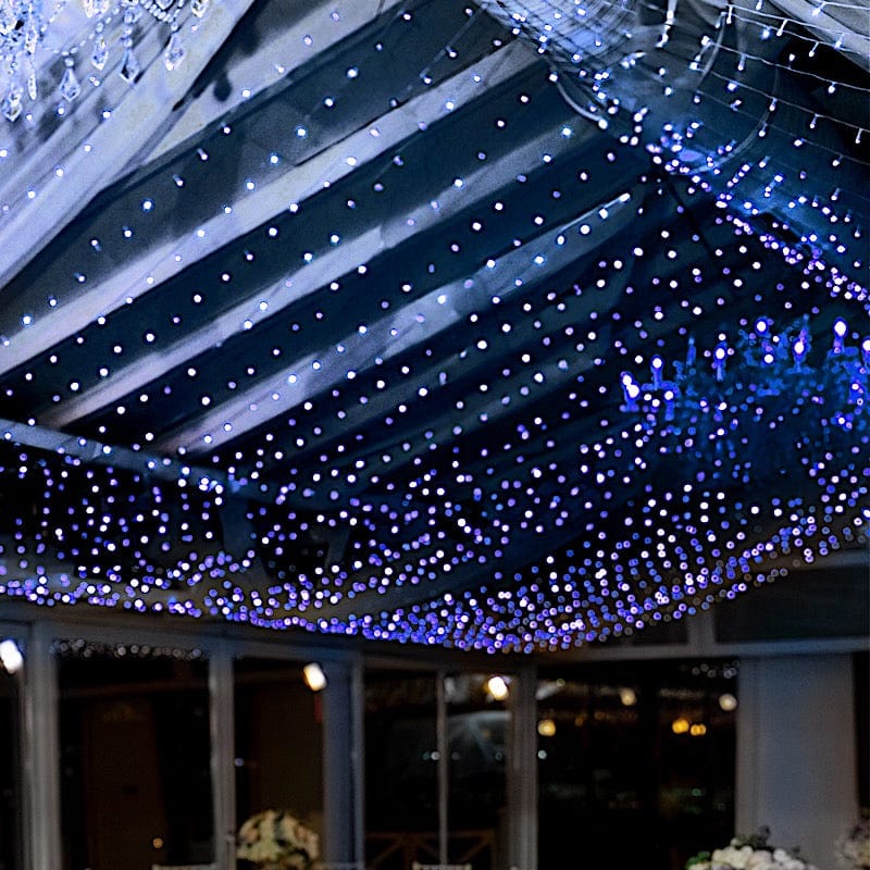 10 feet x 20 feet LED Curtain Fairy String Lights