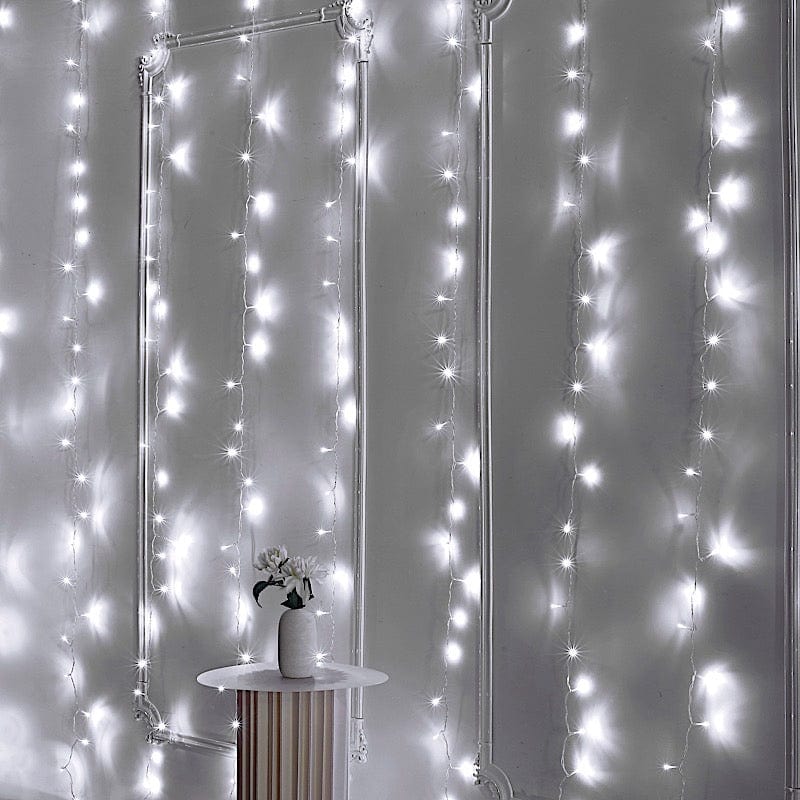 10 feet x 20 feet LED Curtain Fairy String Lights