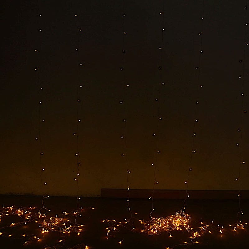 10 feet x 20 feet LED Curtain Fairy String Lights