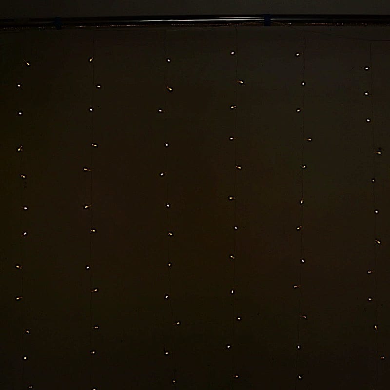 10 feet x 20 feet LED Curtain Fairy String Lights