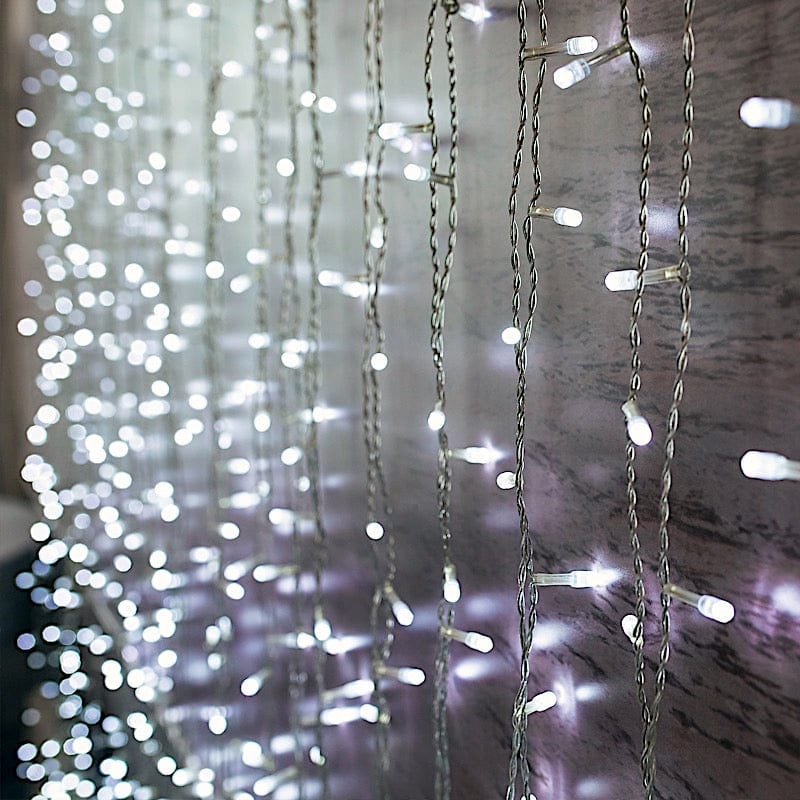 10 feet x 20 feet LED Curtain Fairy String Lights
