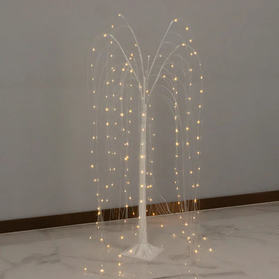 White 4 feet LED Weeping Willow Tree Light