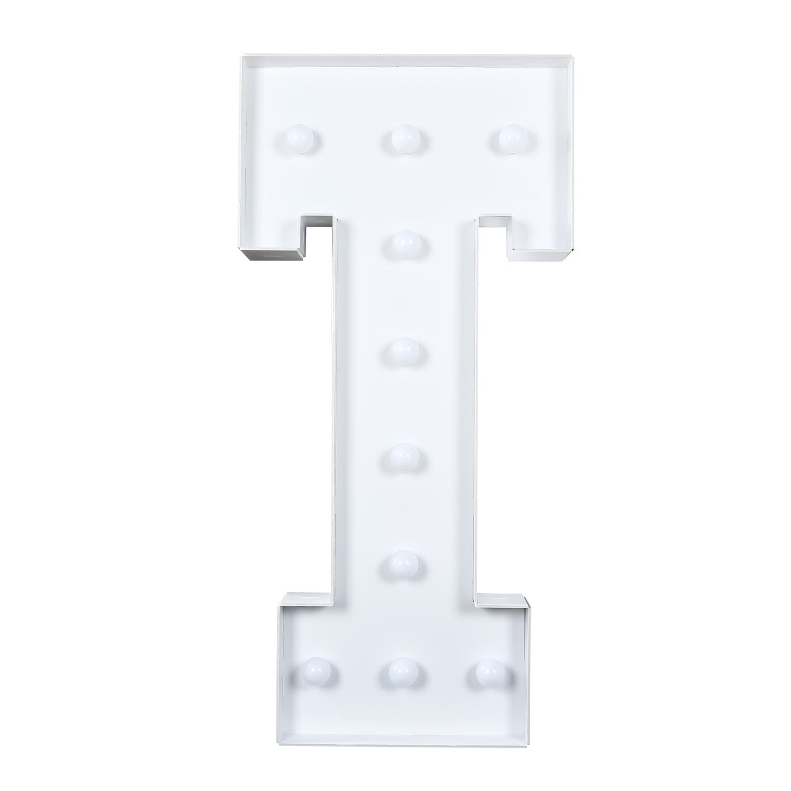 4ft Foam Board XL LED Marquee Letter with 10 Warm White Battery Operated LEDs