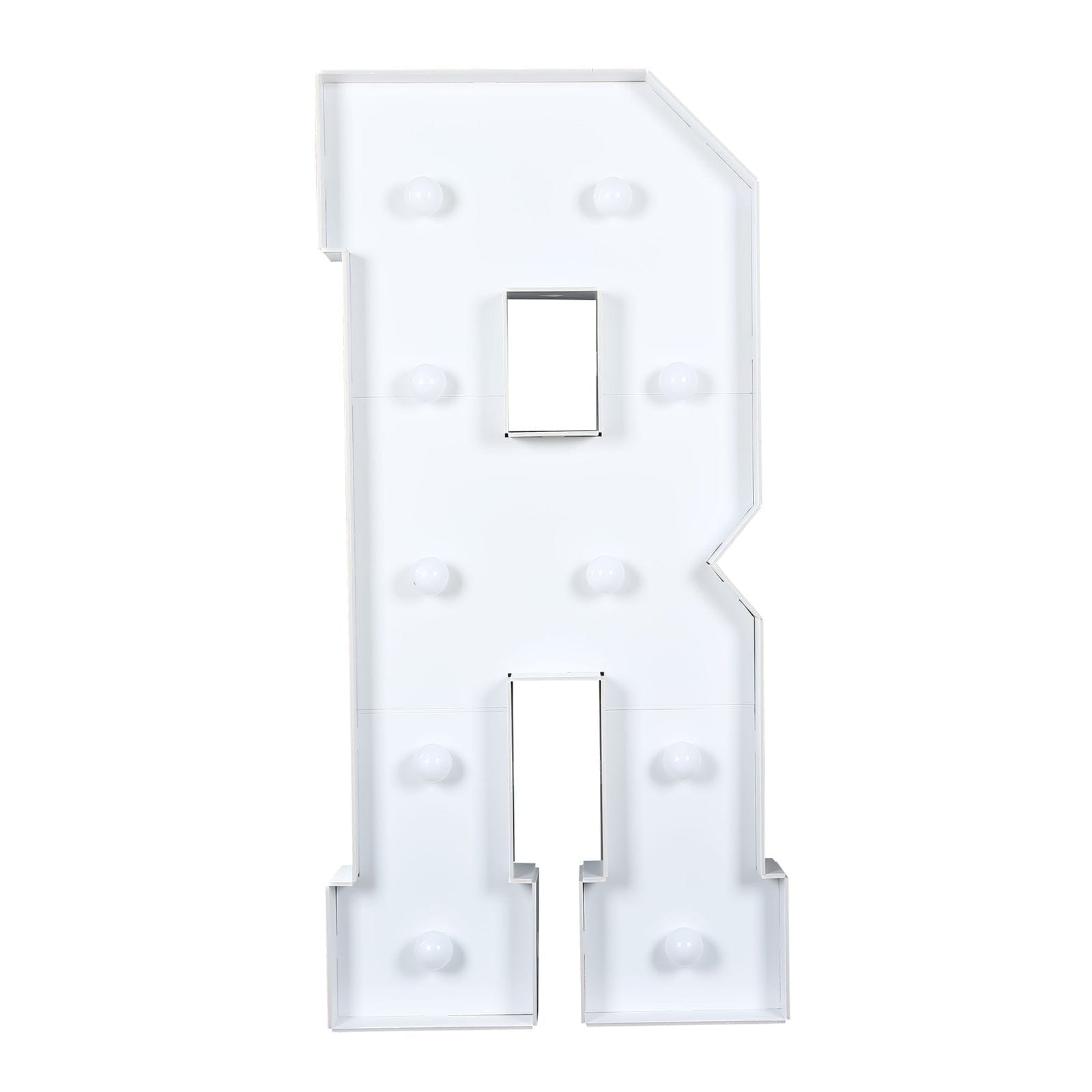 4ft Foam Board XL LED Marquee Letter with 10 Warm White Battery Operated LEDs