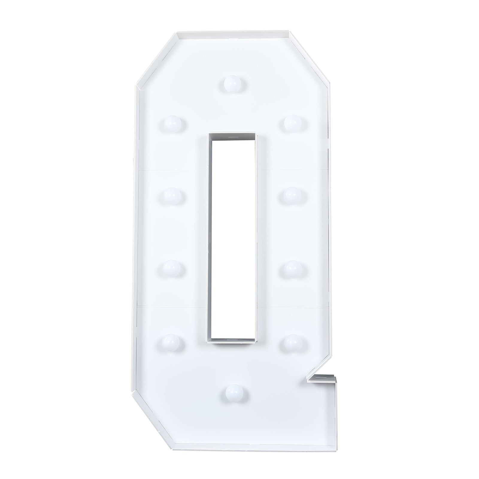 4ft Foam Board XL LED Marquee Letter with 10 Warm White Battery Operated LEDs