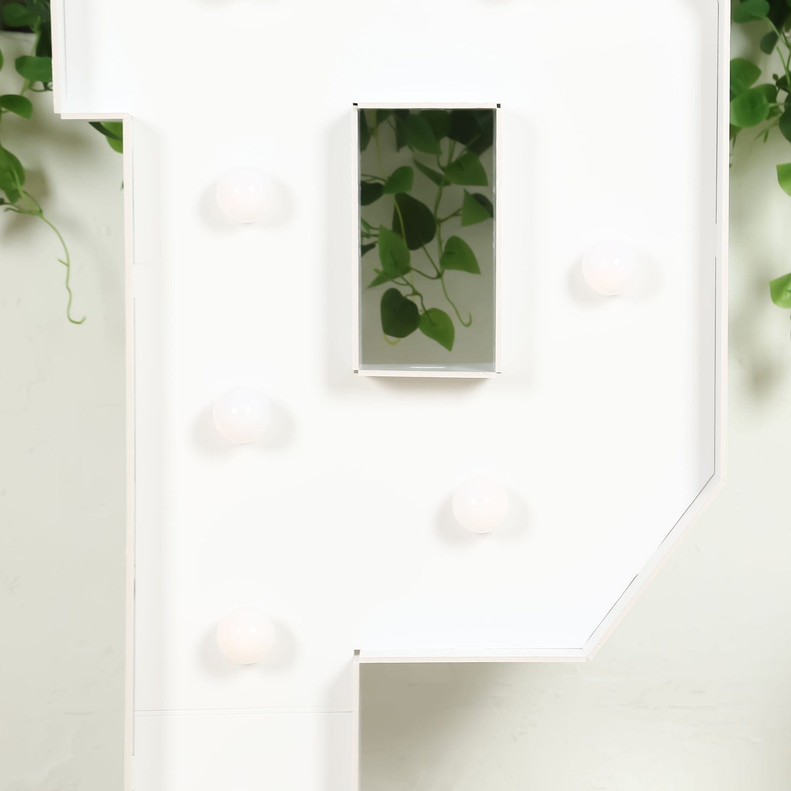 4ft Foam Board XL LED Marquee Letter with 10 Warm White Battery Operated LEDs