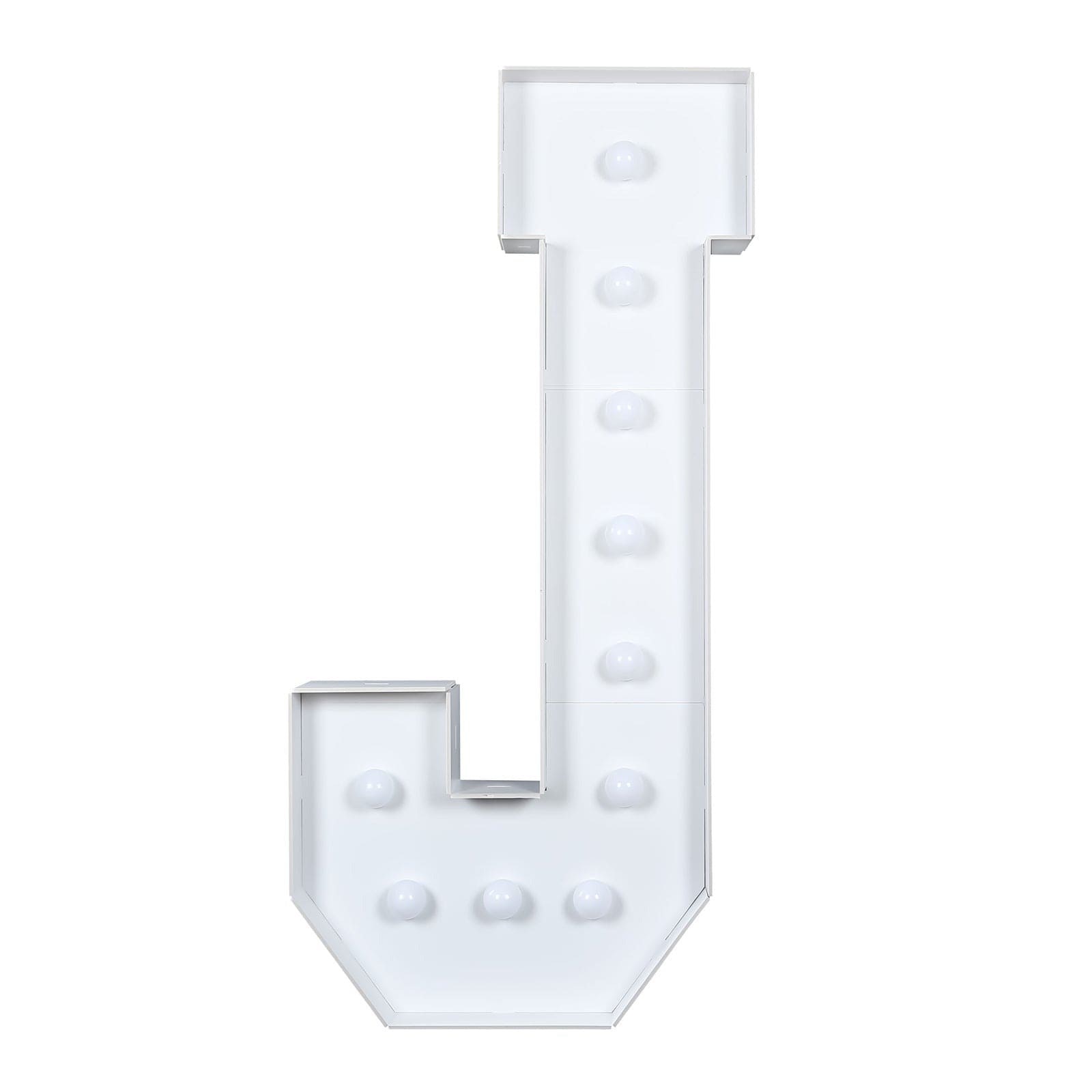 4ft Foam Board XL LED Marquee Letter with 10 Warm White Battery Operated LEDs