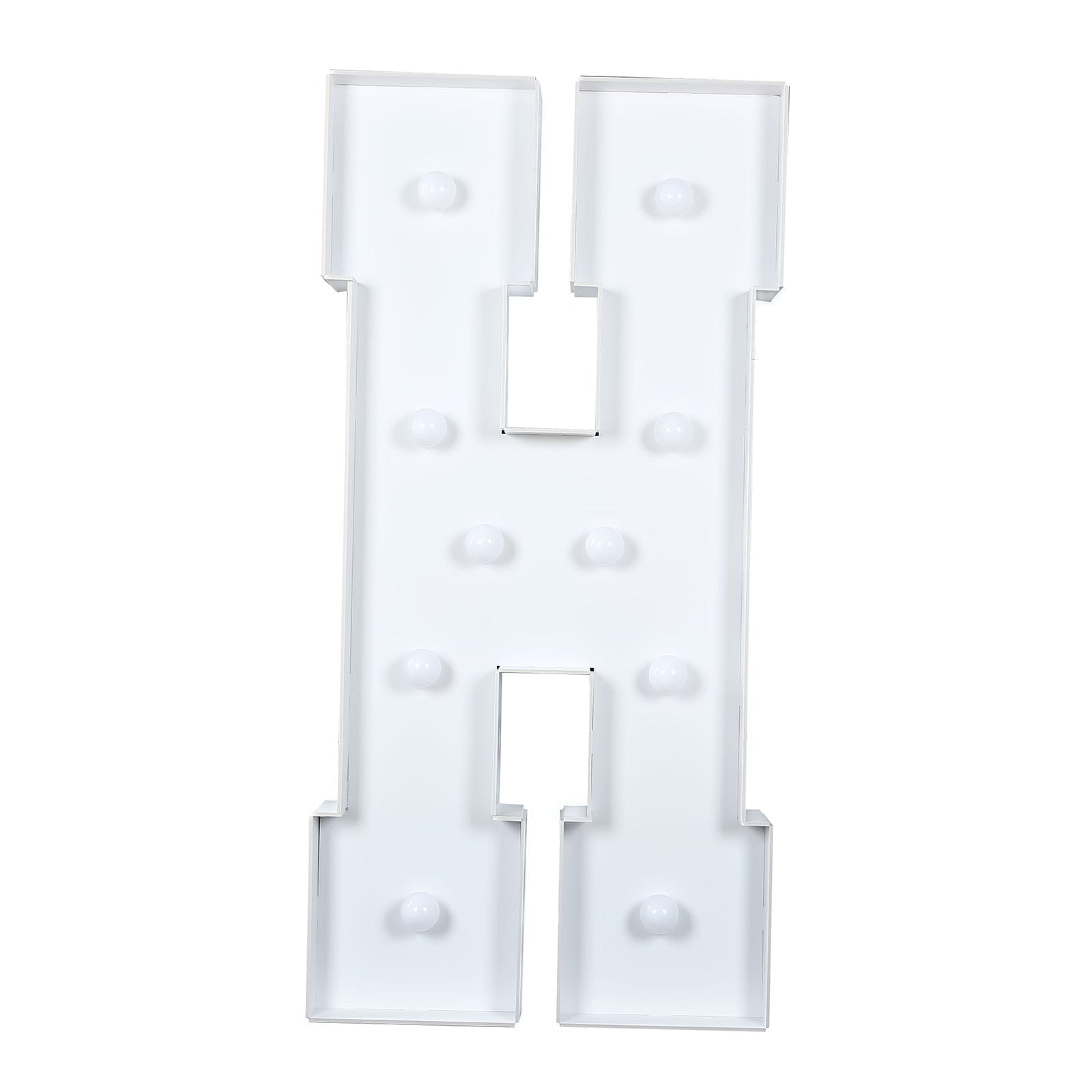 4ft Foam Board XL LED Marquee Letter with 10 Warm White Battery Operated LEDs