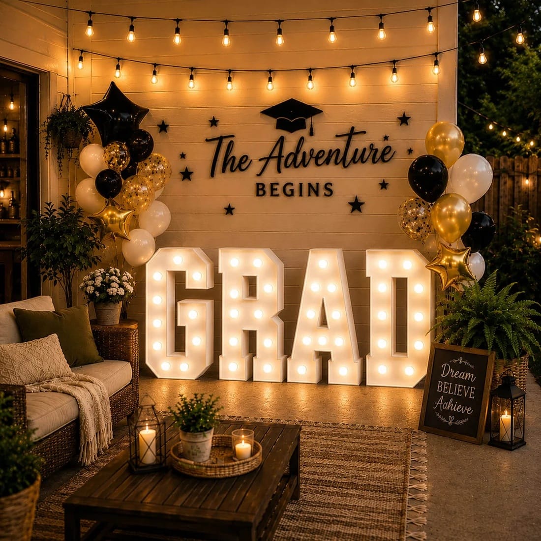4ft LED Marquee Letters Set 