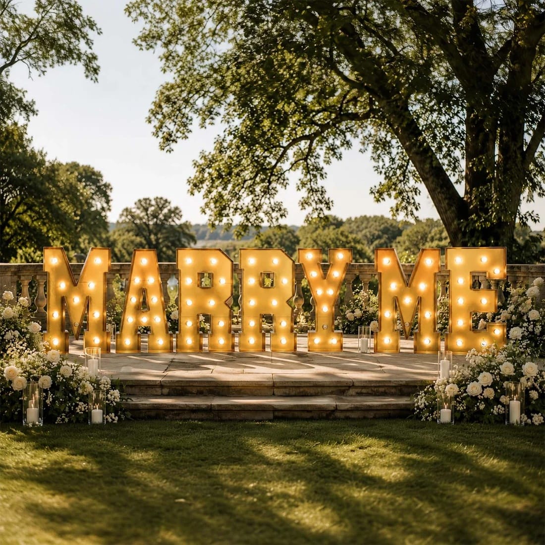 4ft LED Marquee Letters Set 