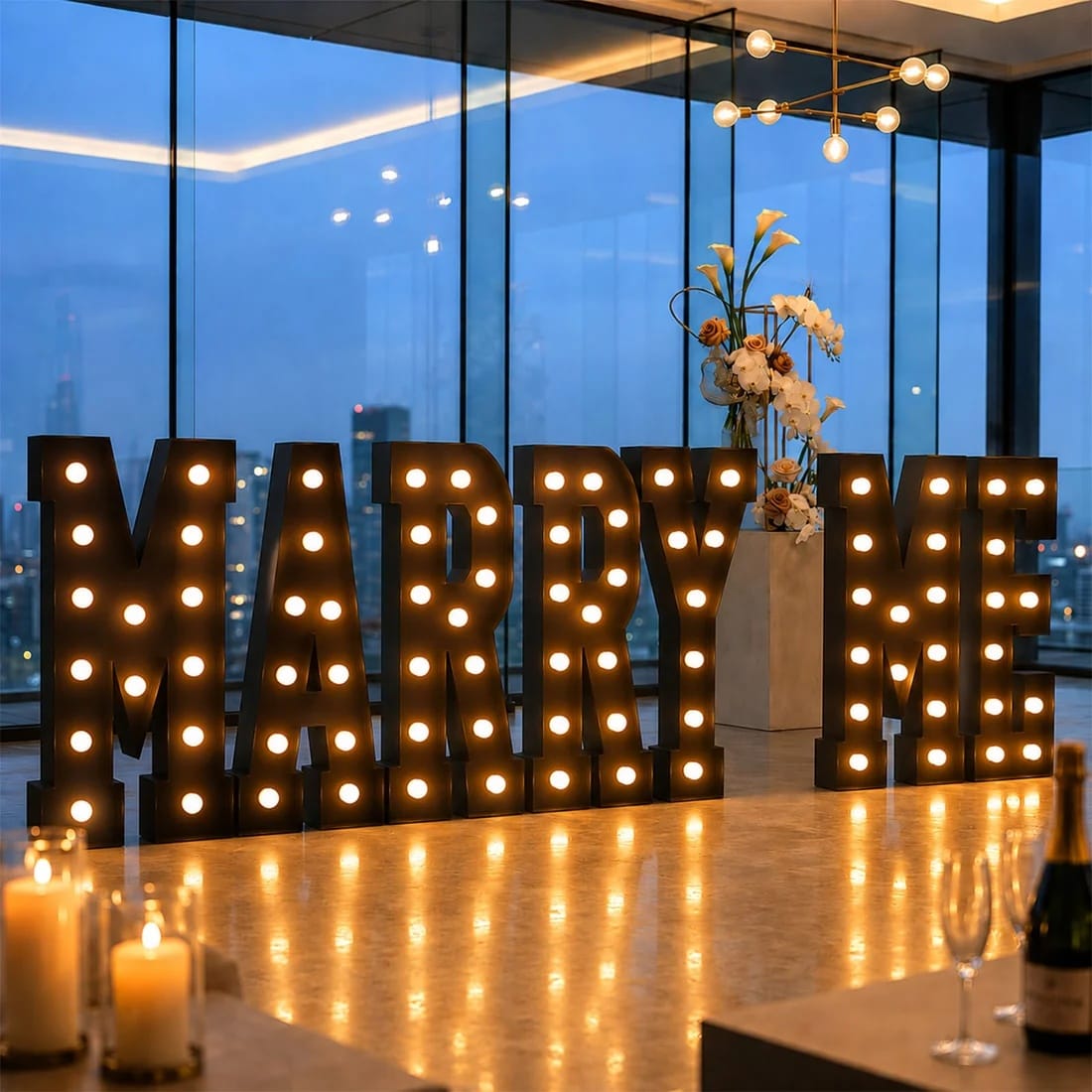 4ft LED Marquee Letters Set 