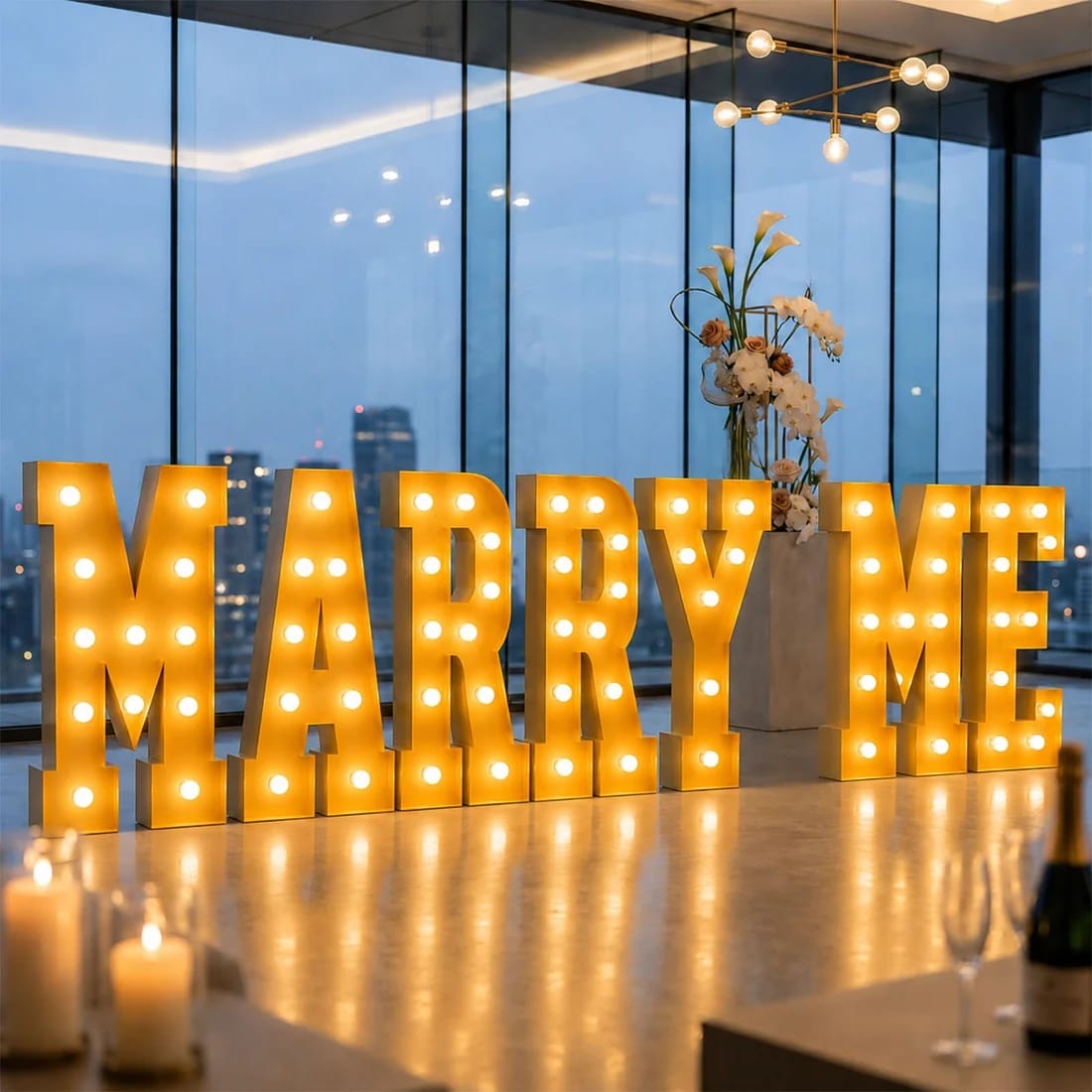 4ft LED Marquee Letters Set 