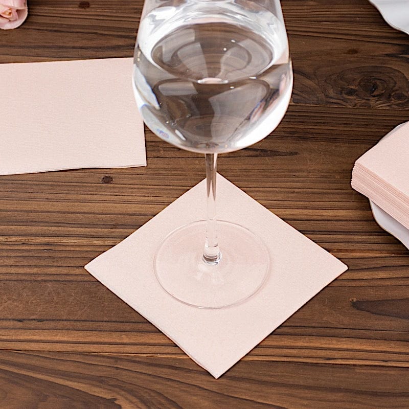 20 Square 10x10 in Disposable Airlaid Paper Cocktail Napkins