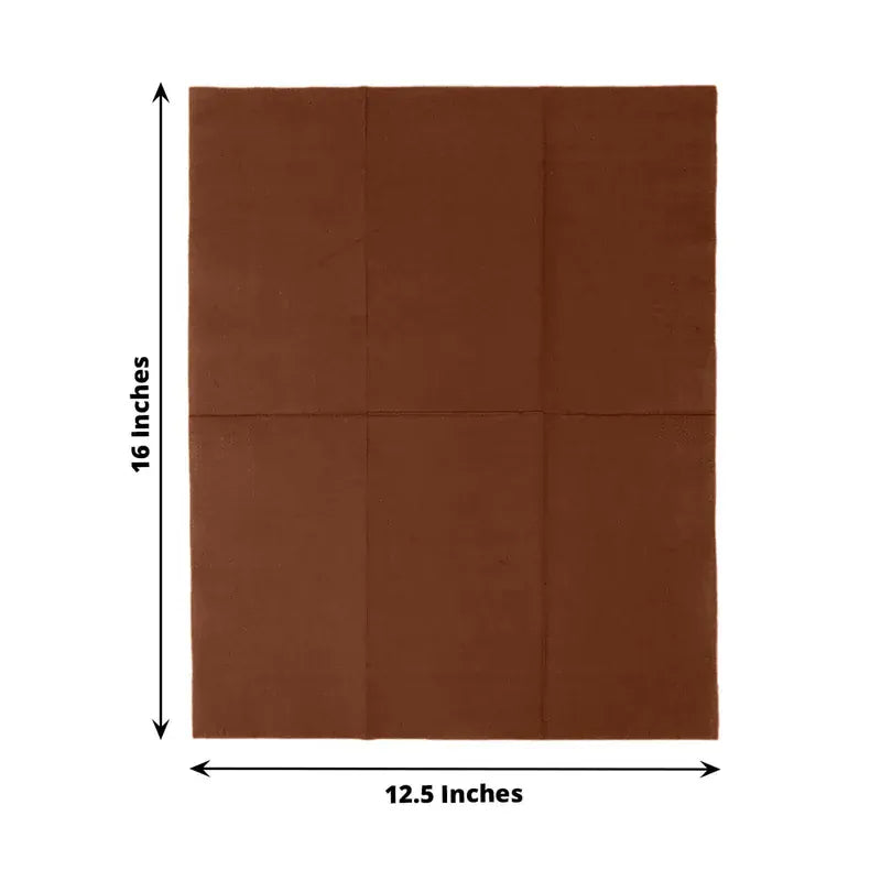 50 Plain Soft 2 Ply Dinner Table Cocktail Paper Napkins
