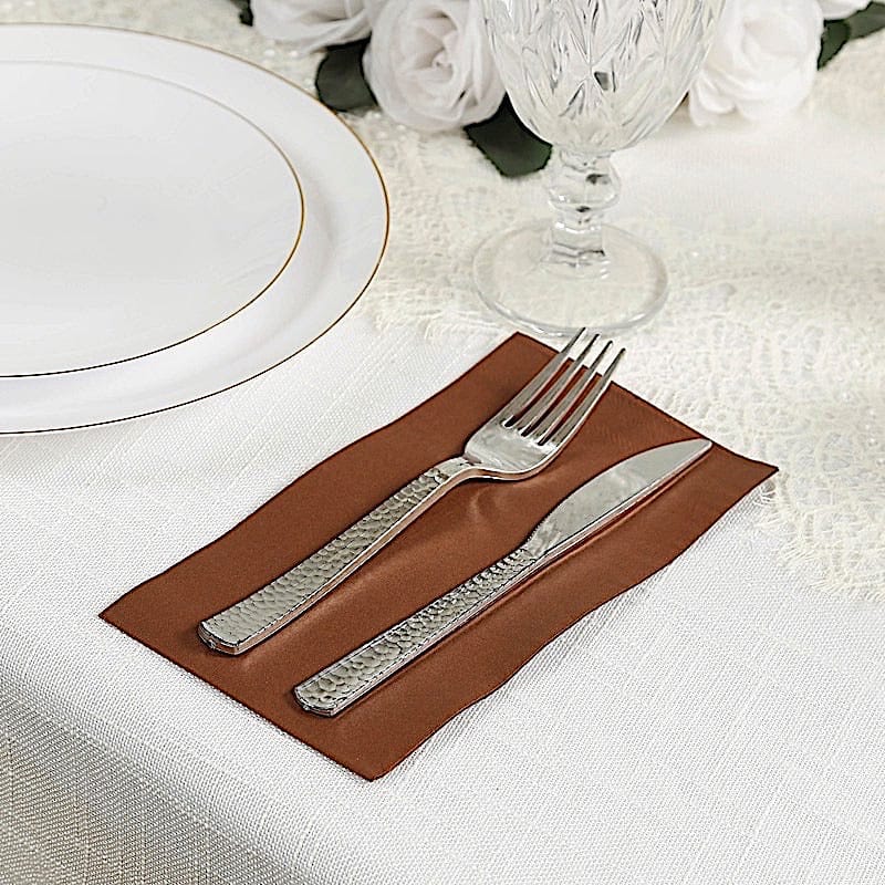 50 Plain Soft 2 Ply Dinner Table Cocktail Paper Napkins