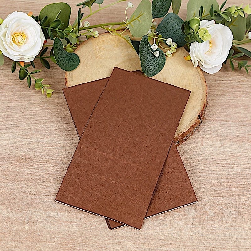 50 Plain Soft 2 Ply Dinner Table Cocktail Paper Napkins