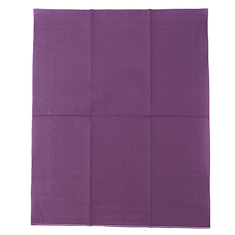 50 Plain Soft 2 Ply Dinner Table Cocktail Paper Napkins