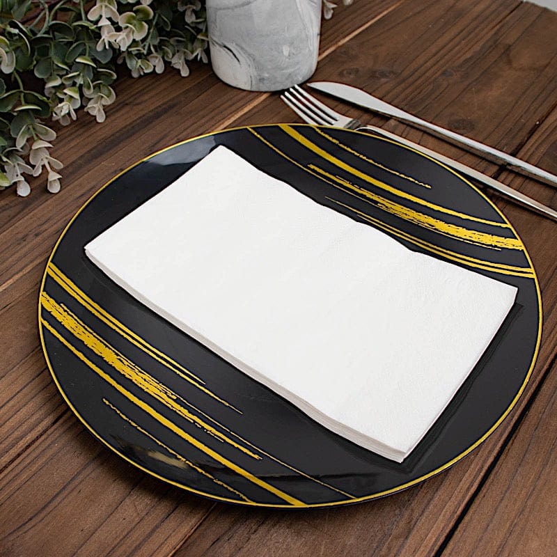 50 Plain Soft 2 Ply Dinner Table Cocktail Paper Napkins