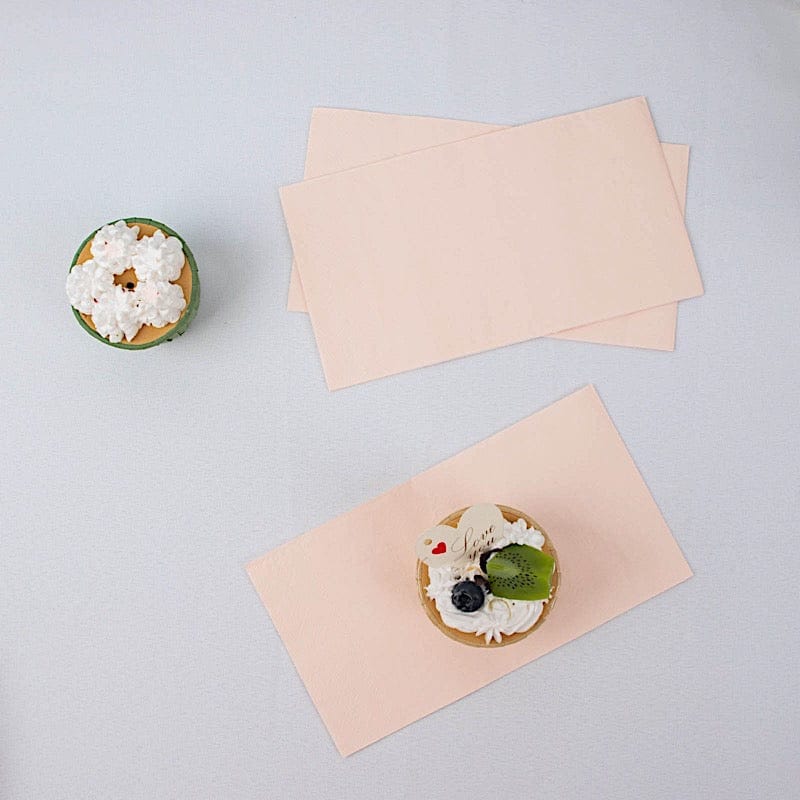 50 Plain Soft 2 Ply Dinner Table Cocktail Paper Napkins