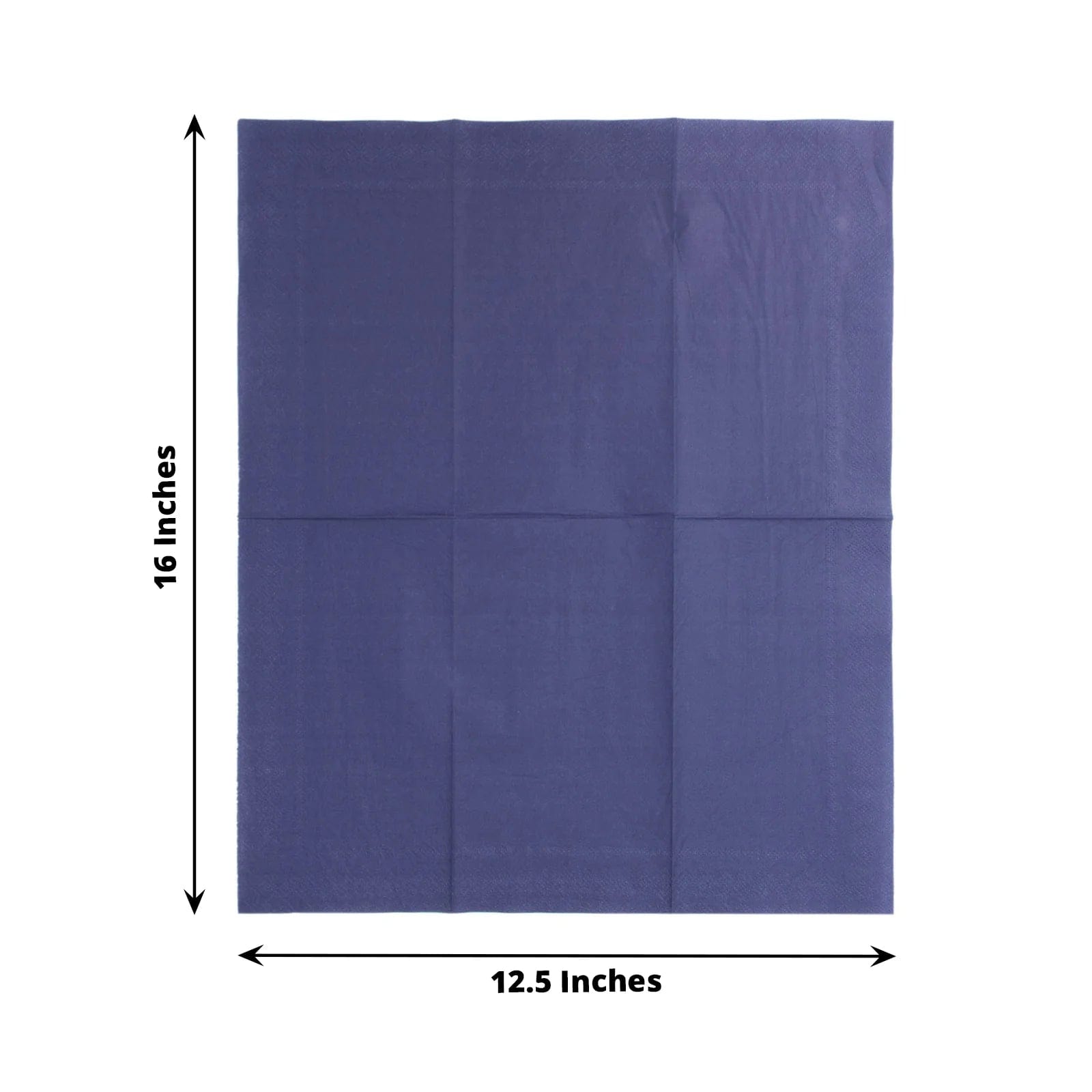 50 Plain Soft 2 Ply Dinner Table Cocktail Paper Napkins