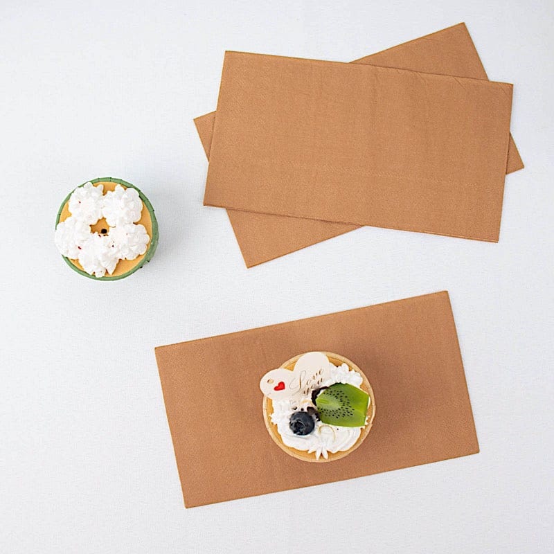 50 Plain Soft 2 Ply Dinner Table Cocktail Paper Napkins