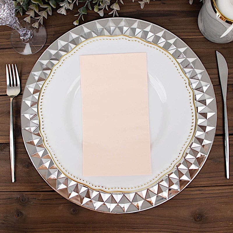 50 Plain Soft 2 Ply Dinner Table Cocktail Paper Napkins