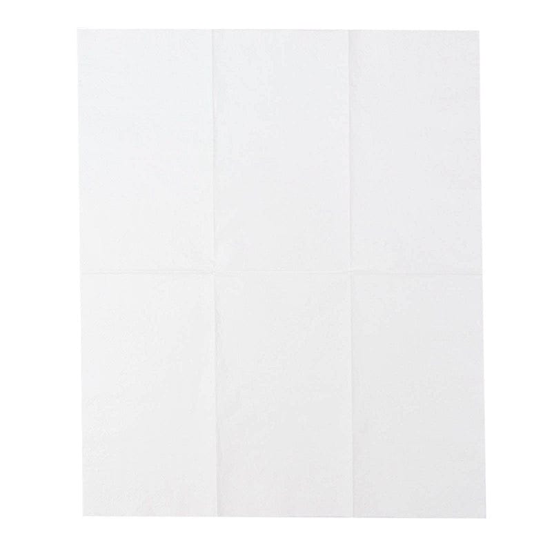 50 Plain Soft 2 Ply Dinner Table Cocktail Paper Napkins